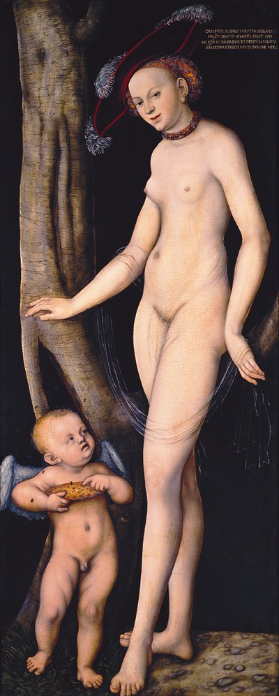 Venus und Amor von Lucas Cranach the Elder